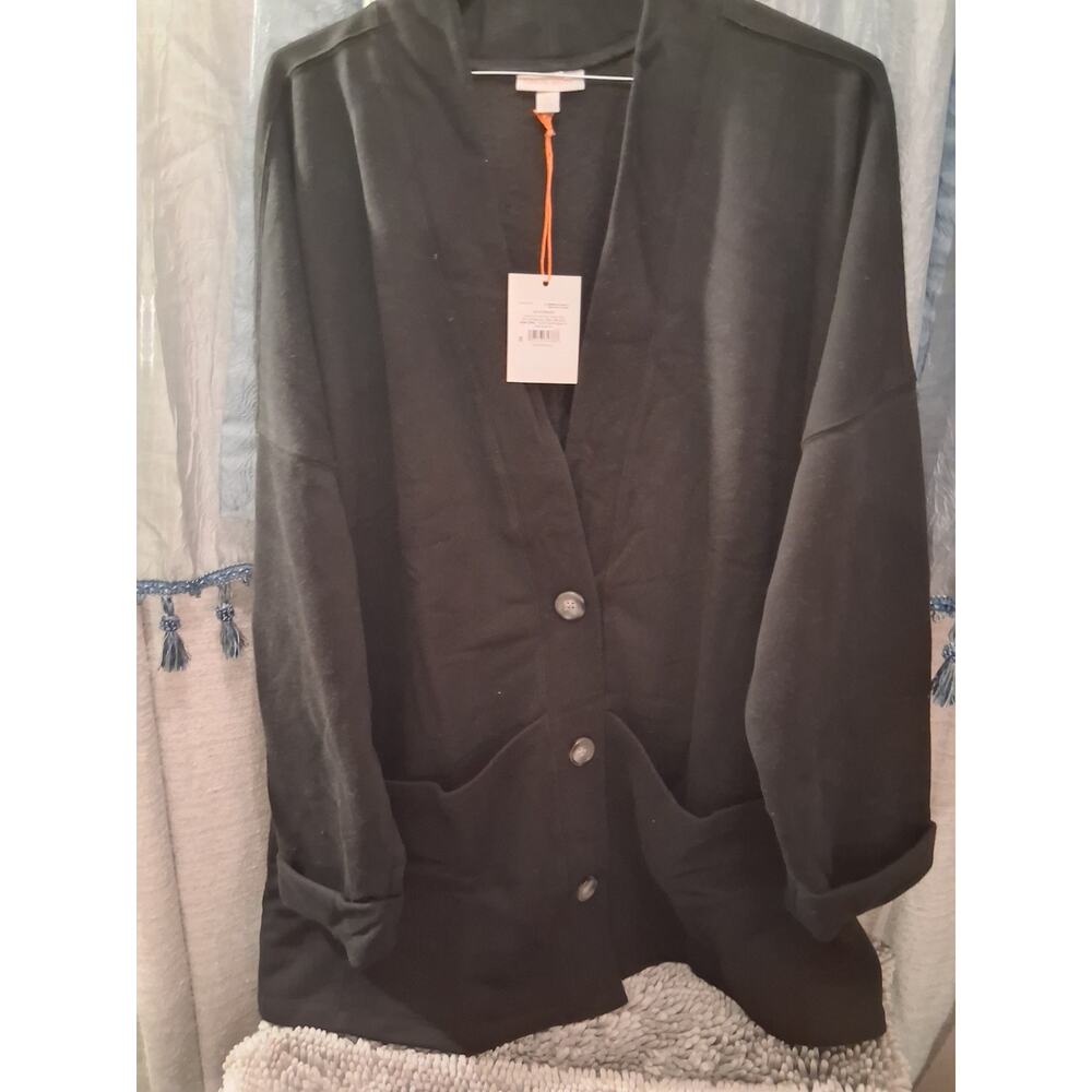 Plus 2x women's Knox rose black blazer jacket new with tags. Classy workwear.